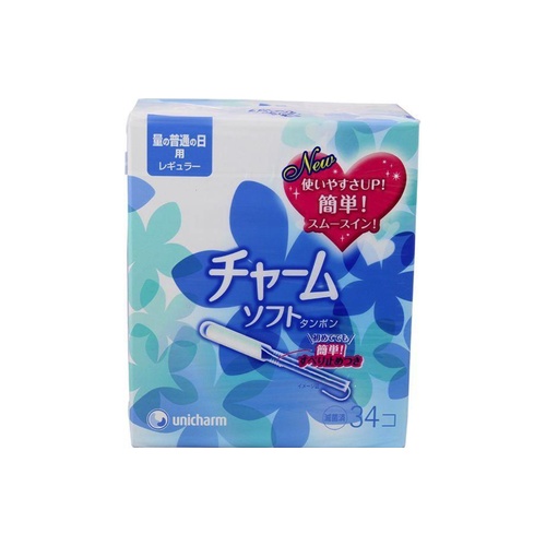 チャームソフトタンポン ３４個入り