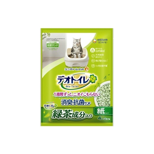 デオトイレ　緑茶成分入り消臭 抗菌４Ｌ