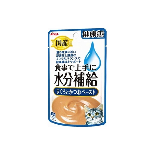 水分補給まぐろかつお ペースト健康缶４０
