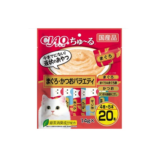 ちゅーる　まぐろ・かつお バラエティ　２０本