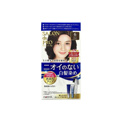 ヘアカラー早染めクリーム６ ダークブラウン