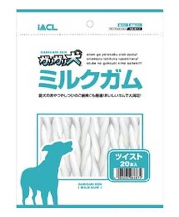 ガリガリ犬ミルクガム ツイスト　２０本